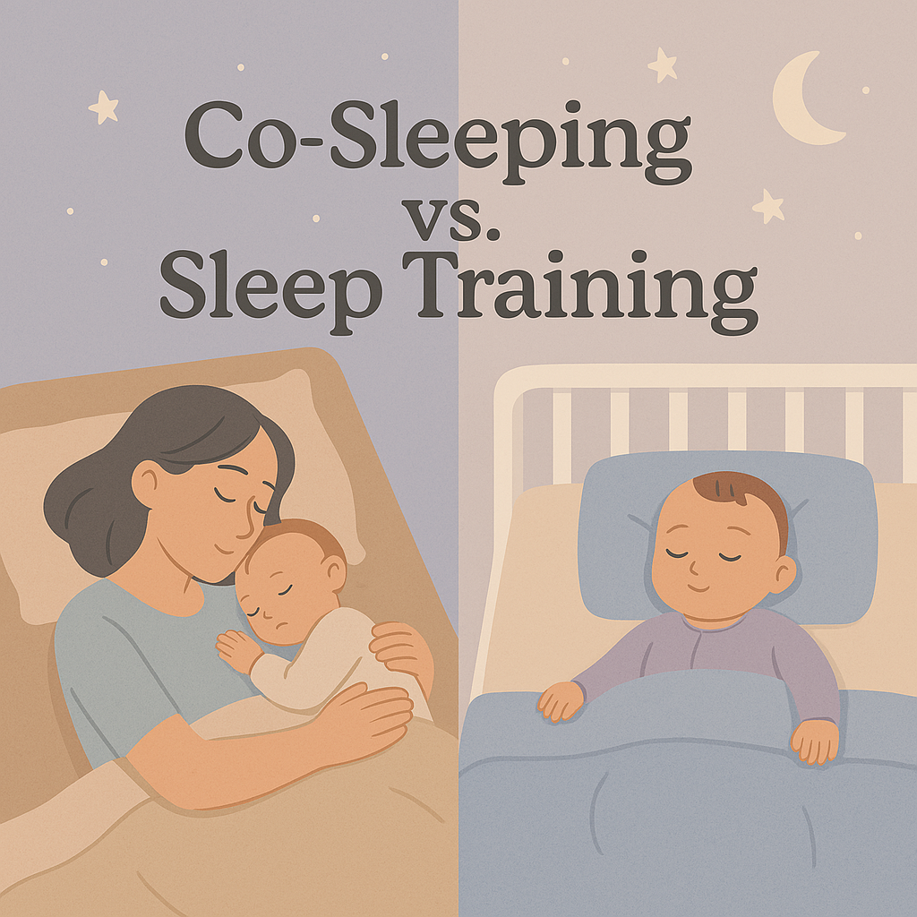 "The Great Sleep Debate: Co-Sleeping or Sleep Training?"